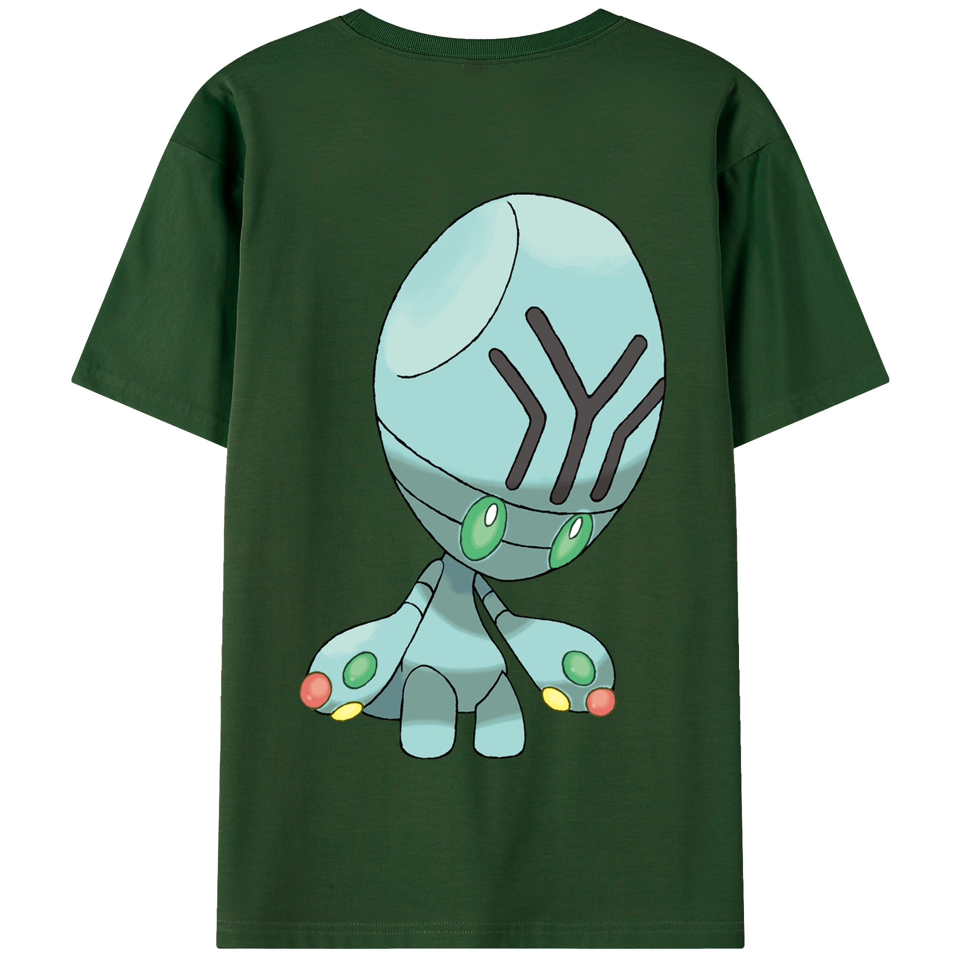 （画像用） ポケットモンスター Pokémon 綿100％半袖Tシャツ（背面プリント）